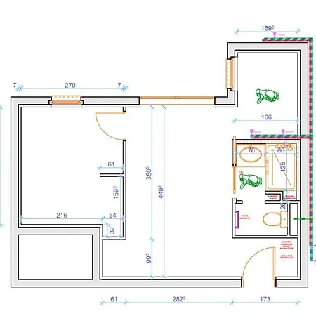 La Nid Douillet-parking-balcon-chbm Toulouse